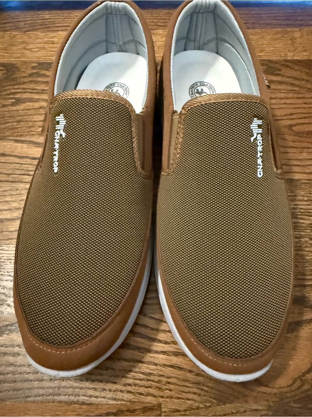 NWOT Canemon CNA Trop Men's Brown Cushion Casual Loafers Size 47 US 13